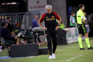 Mourinho Cagliari Calcio v AS Roma - Serie A TIM