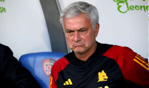 Mourinho Cagliari Calcio v AS Roma - Serie A TIM