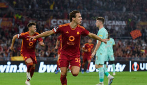Bove AS Roma v SK Slavia Praha: Group G - UEFA Europa League 2023/24