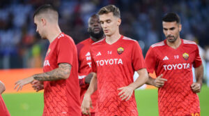Llorente AS Roma v SK Slavia Praha: Group G - UEFA Europa League 2023/24