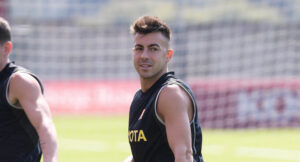 El Shaarawy AS Roma Training Session
