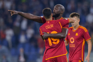 Lukaku AS Roma v Servette FC: Group G - UEFA Europa League 2023/24