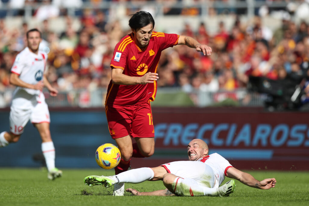 Azmoun AS Roma v AC Monza - Serie A TIM