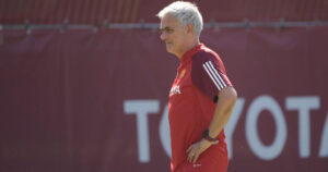 Mourinho AS Roma Training Session