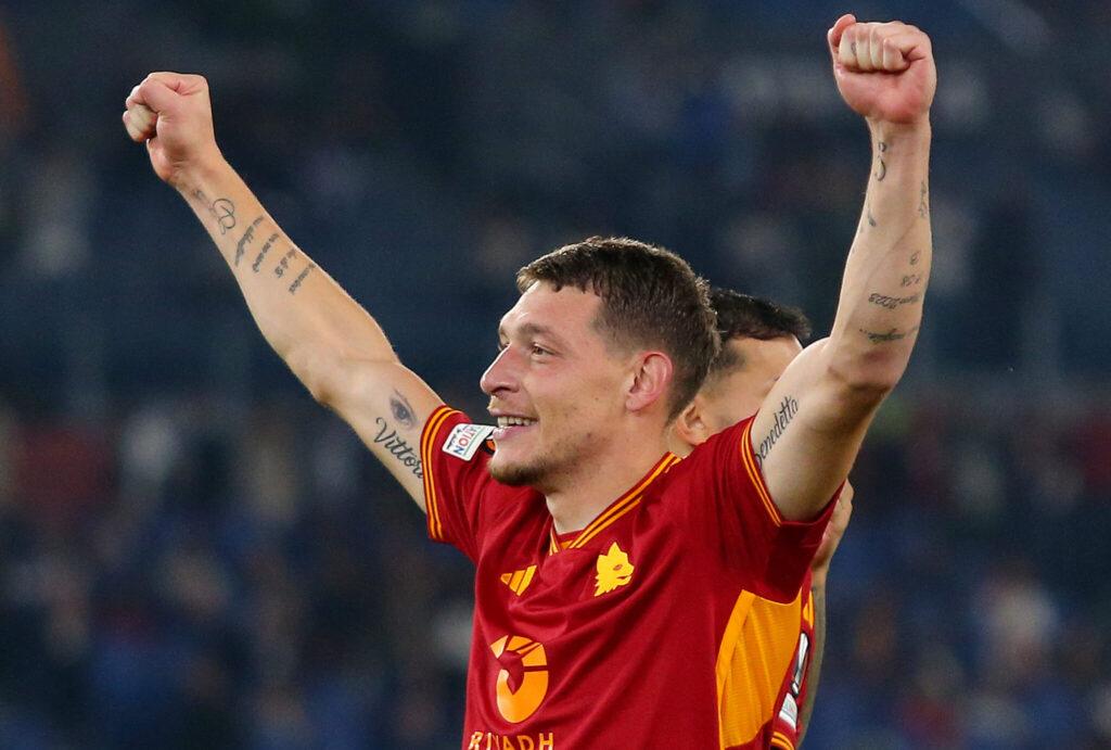 Belotti AS Roma v Servette FC: Group G - UEFA Europa League 2023/24