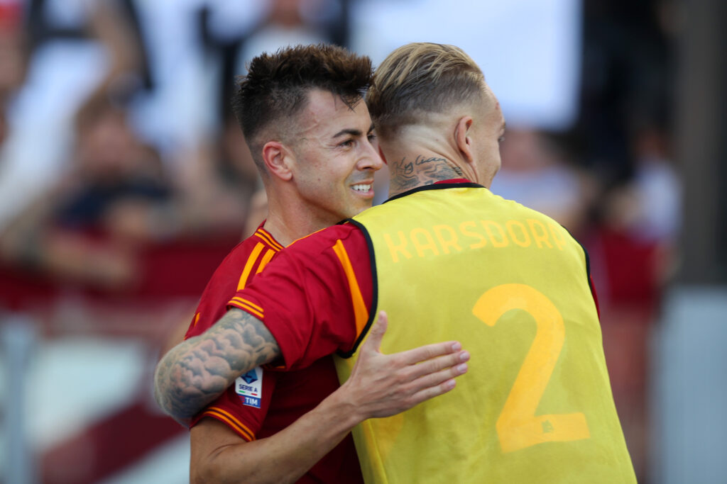 El shaarawy AS Roma v AC Monza - Serie A TIM