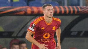 Cherubini AS Roma v SK Slavia Praha: Group G - UEFA Europa League 2023/24