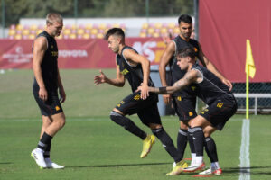 squadra AS Roma Training Session