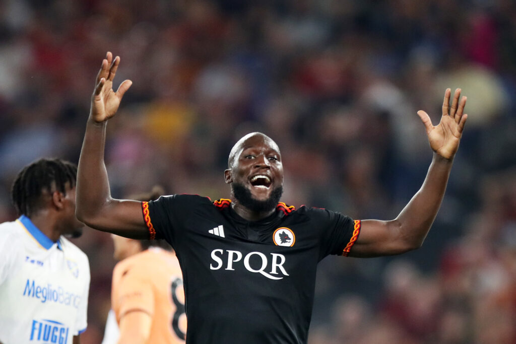 lukaku AS Roma v Frosinone Calcio - Serie A TIM