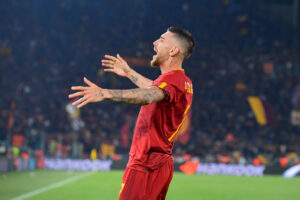 Pellegrini AS Roma v Feyenoord: Quarterfinal Second Leg - UEFA Europa League