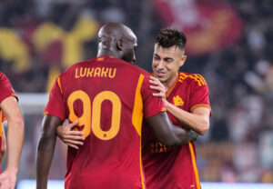 Lukaku El Shaarawy AS Roma v SK Slavia Praha: Group G - UEFA Europa League 2023/24