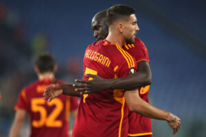 pellegrini lukaku AS Roma v Servette FC: Group G - UEFA Europa League 2023/24