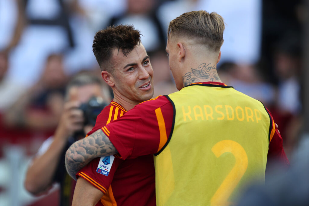el shaarawy AS Roma v AC Monza - Serie A TIM
