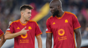 Lukaku El Shaarawy AS Roma v SK Slavia Praha: Group G - UEFA Europa League 2023/24