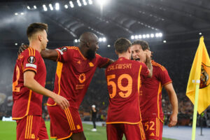 Bove AS Roma v SK Slavia Praha: Group G - UEFA Europa League 2023/24