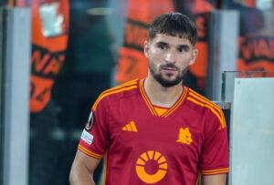 Aouar AS Roma v SK Slavia Praha: Group G - UEFA Europa League 2023/24