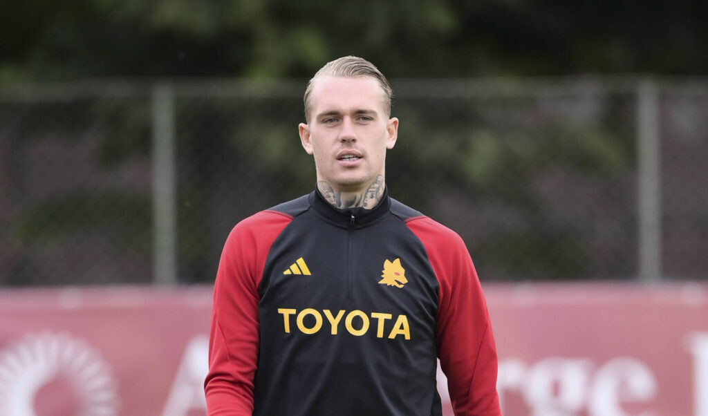 Karsdorp AS Roma Training Session