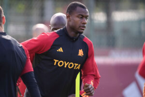 Ndicka AS Roma Training Session - UEFA Europa League 2023/24