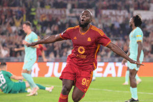 Lukaku AS Roma v SK Slavia Praha: Group G - UEFA Europa League 2023/24