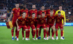 Squadra AS Roma v SK Slavia Praha: Group G - UEFA Europa League 2023/24