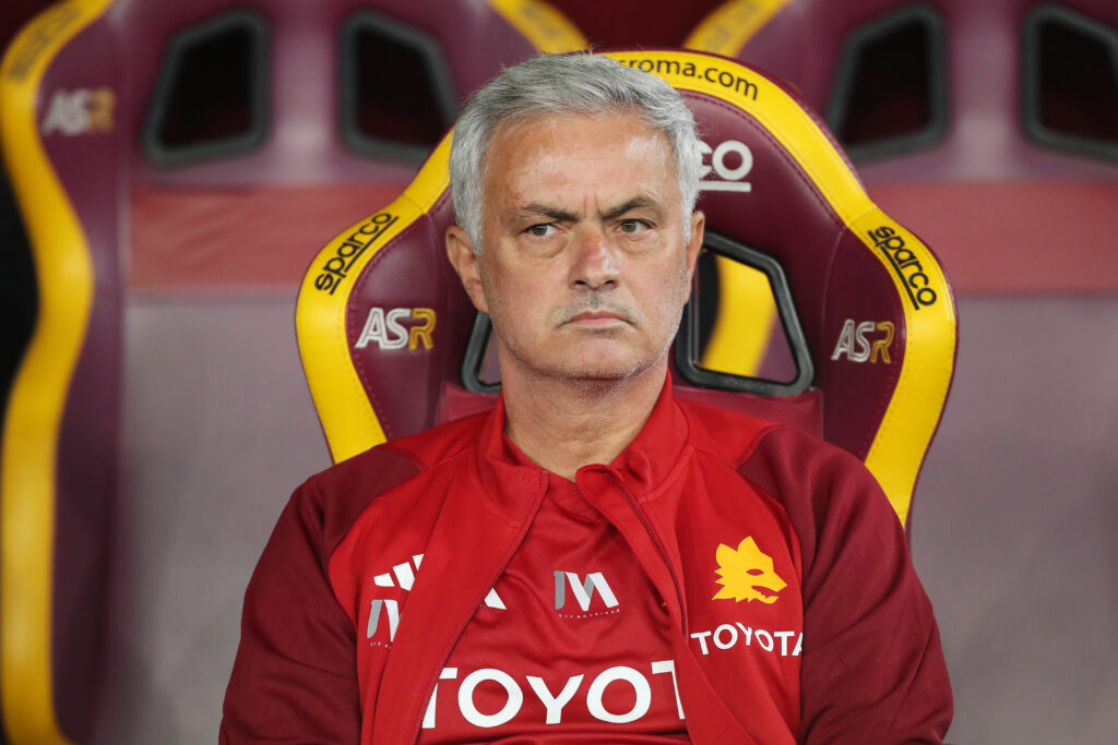 mourinho AS Roma v Frosinone Calcio - Serie A TIM