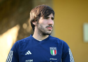 tonali Italy Training Session &amp; Press Conference