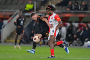 Belotti SK Slavia Praha v AS Roma: Group G - UEFA Europa League 2023/24