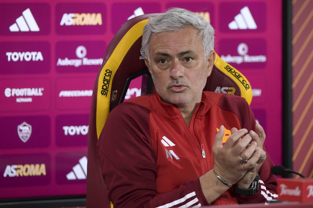 mourinho AS Roma Training Session