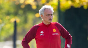 Mourinho AS Roma Training Session