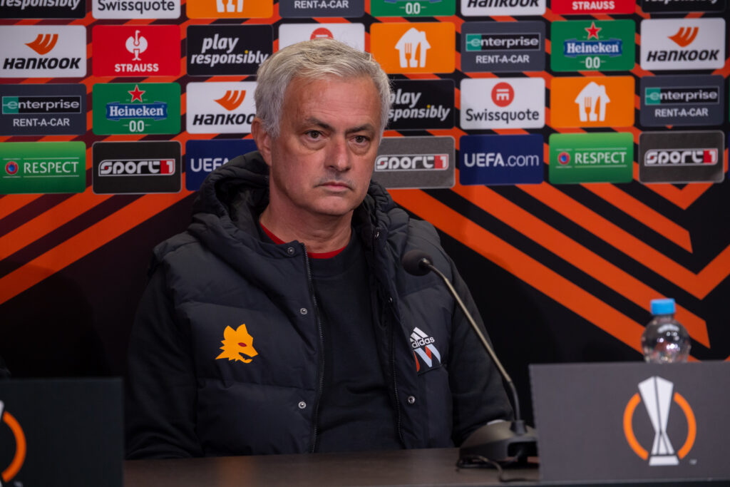 mourinho AS Roma Press Conference - UEFA Europa League 2023/24