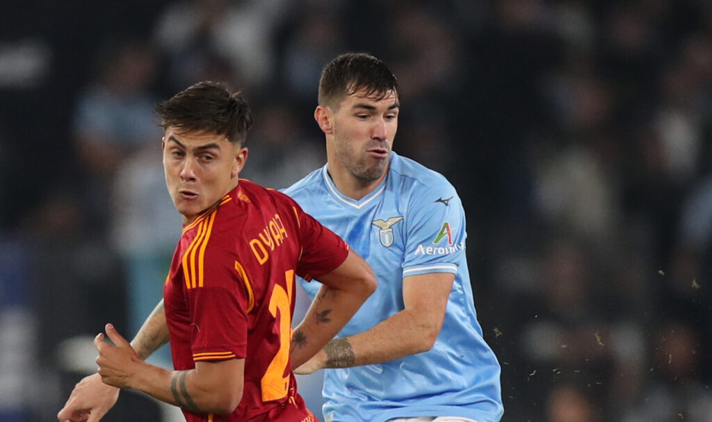dybala romagnoli SS Lazio v AS Roma - Serie A TIM