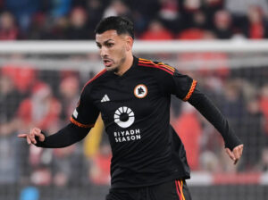 Paredes SK Slavia Praha v AS Roma: Group G - UEFA Europa League 2023/24