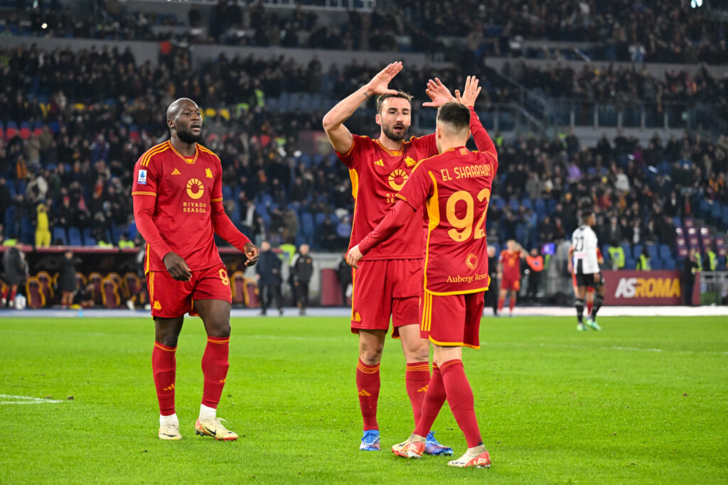 cristante el shaarawy AS Roma v Udinese Calcio - Serie A TIM