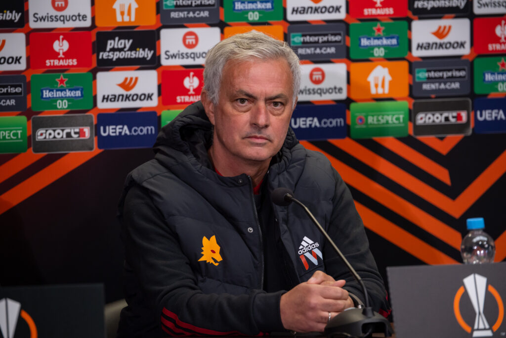 mourinho AS Roma Press Conference - UEFA Europa League 2023/24