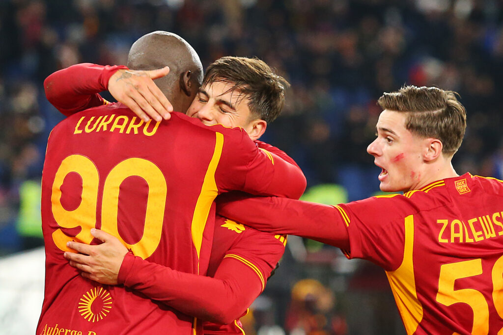 dybala lukaku AS Roma v Udinese Calcio - Serie A TIM