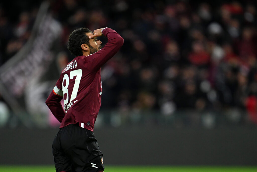 candreva US Salernitana v SS Lazio - Serie A TIM