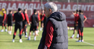 Mourinho AS Roma Training Session