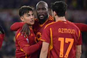 Dybala Lukaku AS Roma v Udinese Calcio - Serie A TIM