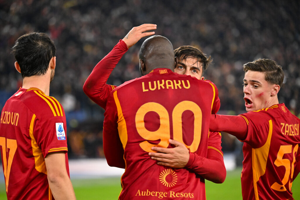 dybala lukaku AS Roma v Udinese Calcio - Serie A TIM
