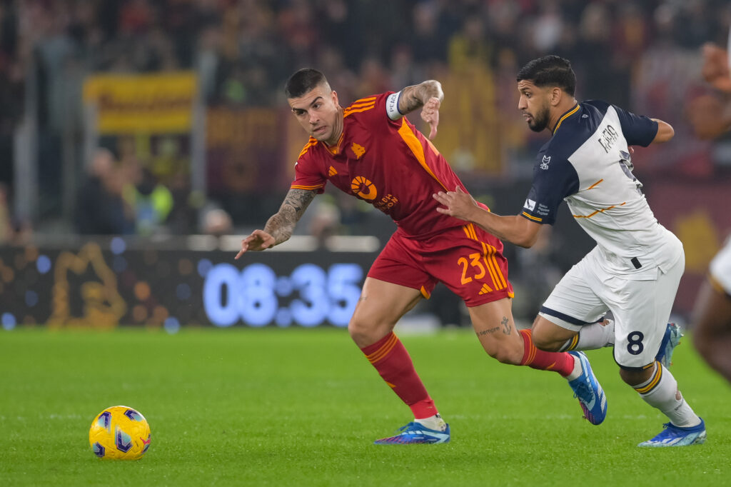 mancini AS Roma v US Lecce - Serie A TIM