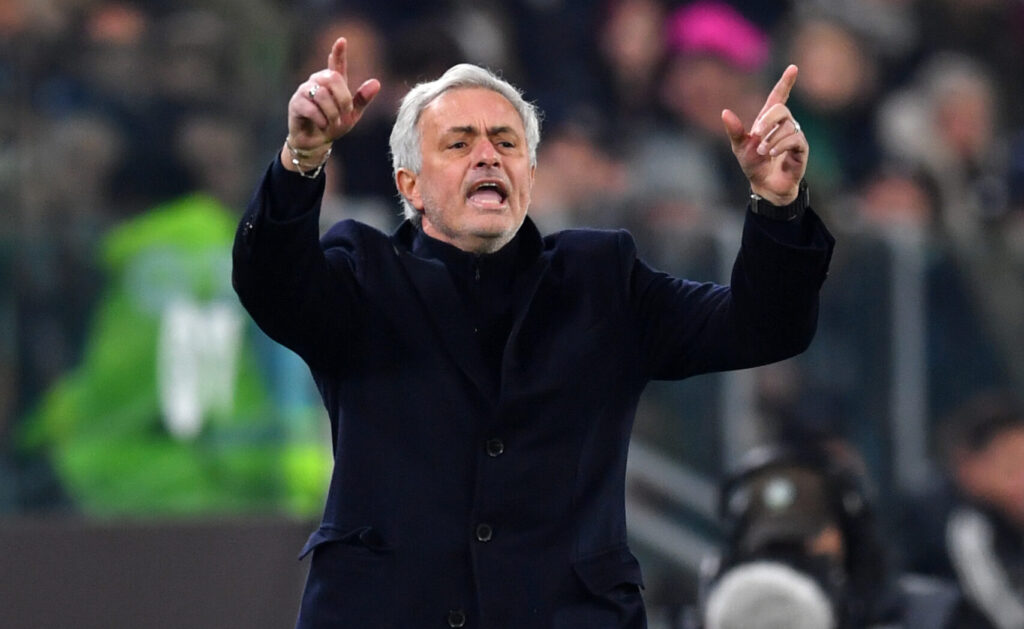 mourinho Juventus v AS Roma - Serie A TIM
