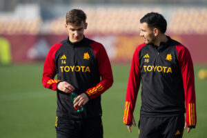 Llorente Paredes AS Roma Training Session