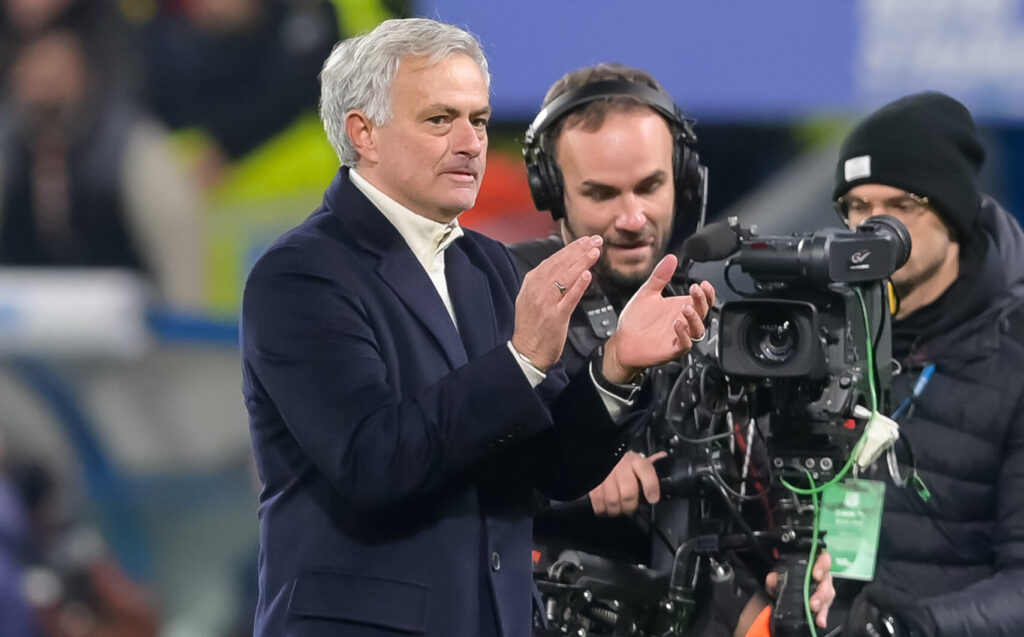 Mourinho US Sassuolo v AS Roma - Serie A TIM
