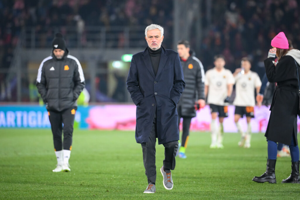 Mourinho Bologna FC v AS Roma - Serie A TIM