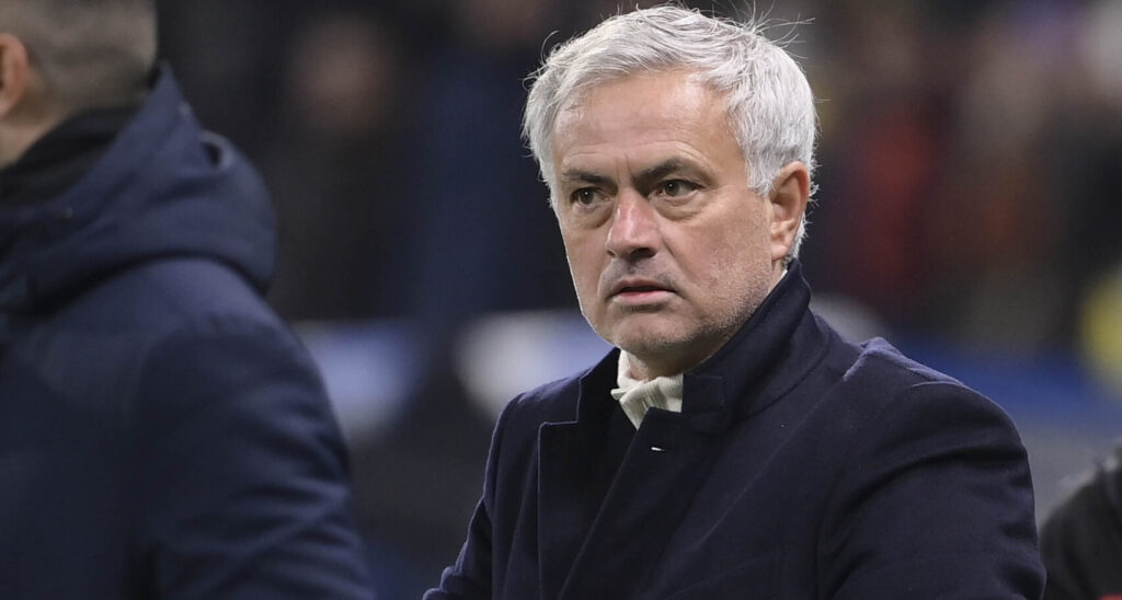 Mourinho US Sassuolo v AS Roma - Serie A TIM