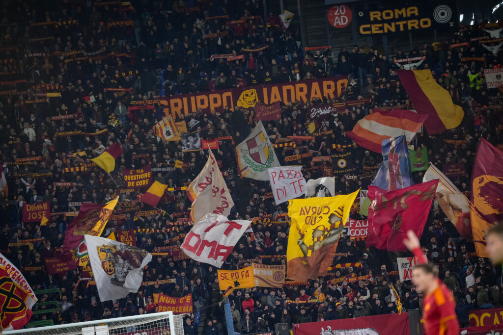 Curva Sud, AS Roma v FC Sheriff Tiraspol: Group G - UEFA Europa League 2023/24
