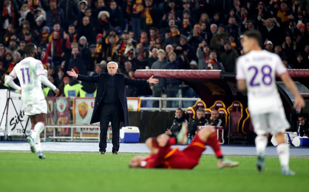 José Mourinho, AS Roma v ACF Fiorentina - Serie A TIM