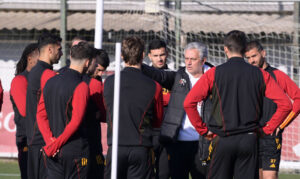 Mourinho AS Roma Training Session