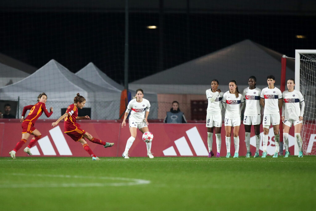 AS Roma v Paris Saint-Germain: Group C - UEFA Women's Champions League 2023/24