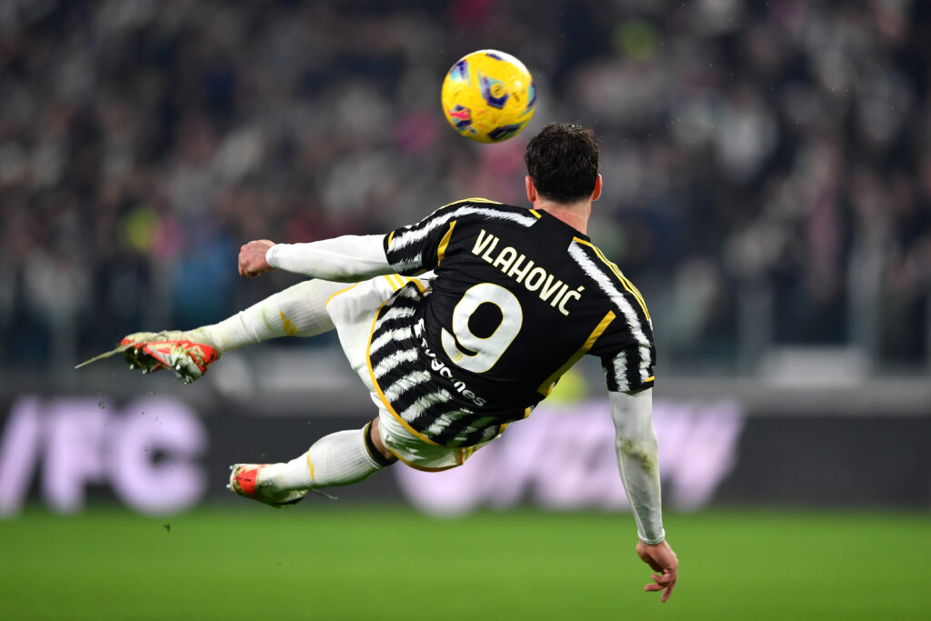 Dusan Vlahovic Juventus v AS Roma - Serie A TIM